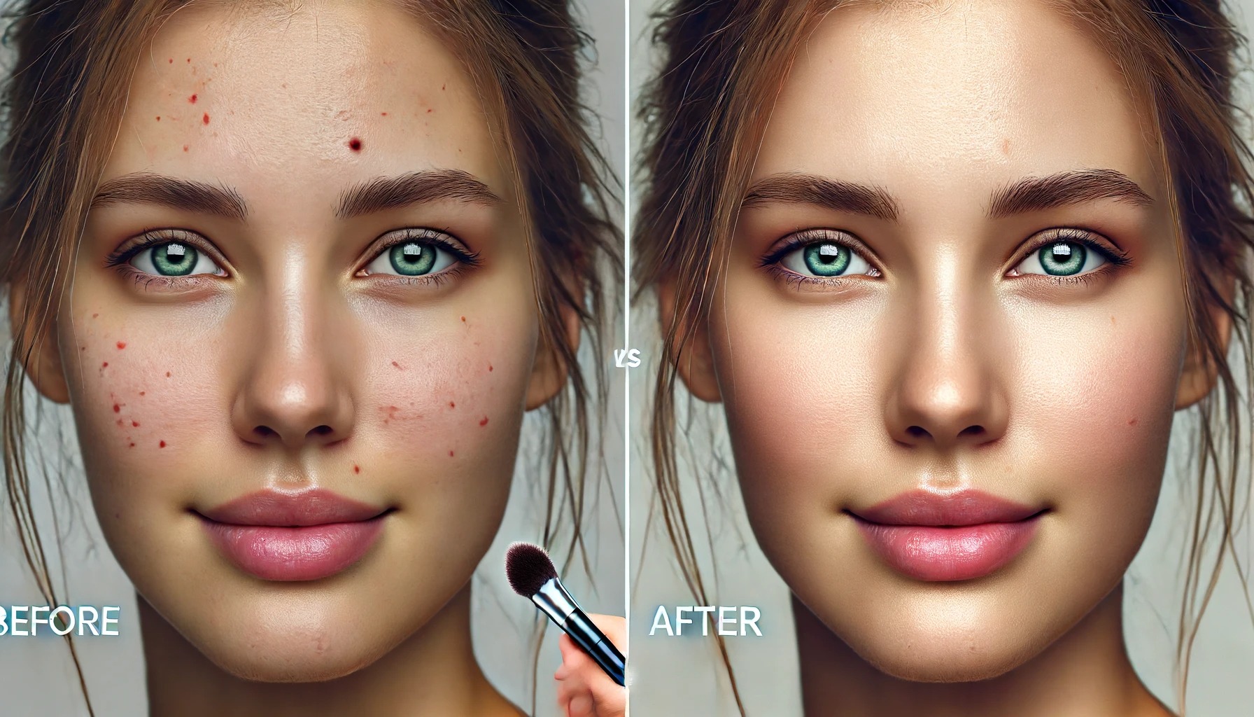 before after retouching